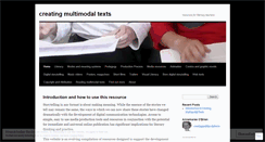 Desktop Screenshot of creatingmultimodaltexts.com